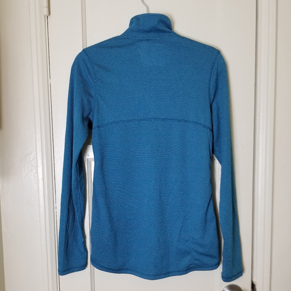 CHAMPION DUO DRY teal blue green 1/2 zip top - Picture 4 of 7